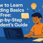 How to Learn Coding Basics for Free: Step-by-Step Student’s Guide
