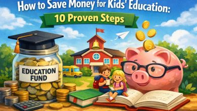 how to save money for kids education