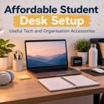 Affordable Student Desk Setup: Useful Tech and Organisation Accessories