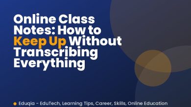Online Class Notes: How to Keep Up Without Transcribing Everything
